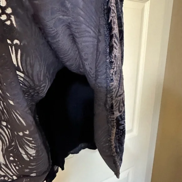 Free People blue velvet dress Medium - Picture 7 of 9